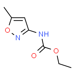 ChemSpider 2D Image | Ethyl (5-methylisoxazol-3-yl)carbamate | C7H10N2O3