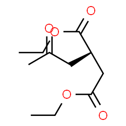 ChemSpider 2D Image | Diethyl (2S)-2-(2-oxopropyl)succinate | C11H18O5
