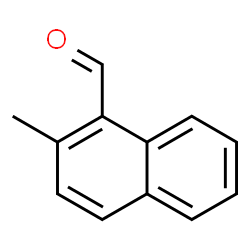 ChemSpider 2D Image | 2-Methyl-1-naphthaldehyde | C12H10O