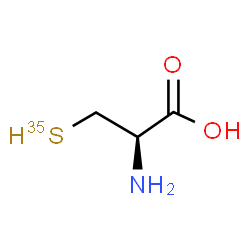 ChemSpider 2D Image | L-(~35~S)Cysteine | C3H7NO235S