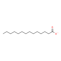 ChemSpider 2D Image | Myristate | C14H27O2