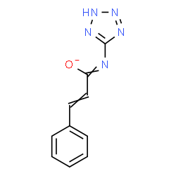 ChemSpider 2D Image | 3-Phenyl-N-(2H-tetrazol-5-yl)-2-propenimidate | C10H8N5O