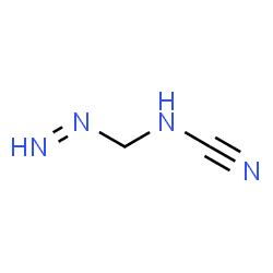 ChemSpider 2D Image | (Diazenylmethyl)cyanamide | C2H4N4