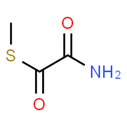 ChemSpider 2D Image | S-Methyl amino(oxo)ethanethioate | C3H5NO2S