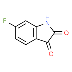 ChemSpider 2D Image | 6-Fluoroisatin | C8H4FNO2