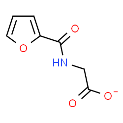 ChemSpider 2D Image | (2-Furoylamino)acetate | C7H6NO4