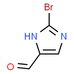 ChemSpider 2D Image | 2-Bromo-1H-imidazole-5-carbaldehyde | C4H3BrN2O