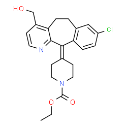 ChemSpider 2D Image | 4-Hydroxymethyl Loratadine | C23H25ClN2O3