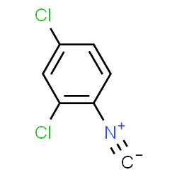 ChemSpider 2D Image | 2,4-Dichloro-1-isocyanobenzene | C7H3Cl2N