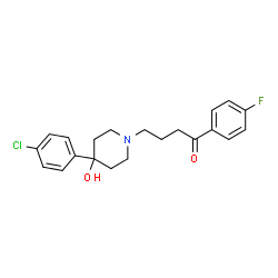 ChemSpider 2D Image | haloperidol | C21H23ClFNO2
