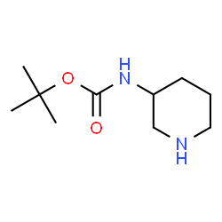ChemSpider 2D Image | 3-(Boc-amino)piperidine | C10H20N2O2