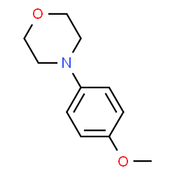 ChemSpider 2D Image | 4-(4-Methoxyphenyl)morpholine | C11H15NO2