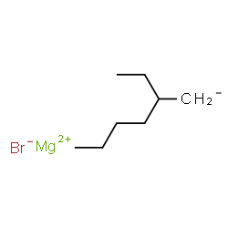 ChemSpider 2D Image | Magnesium bromide 2-ethylhexan-1-ide (1:1:1) | C8H17BrMg