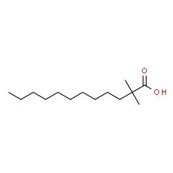 ChemSpider 2D Image | 2,2-DIMETHYLDODECANOIC ACID | C14H28O2