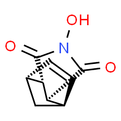 ChemSpider 2D Image | (1R,2S,6S)-4-Hydroxy-4-azatricyclo[5.2.1.0~2,6~]dec-8-ene-3,5-dione | C9H9NO3