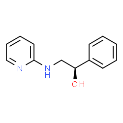 ChemSpider 2D Image | (1R)-1-Phenyl-2-(2-pyridinylamino)ethanol | C13H14N2O