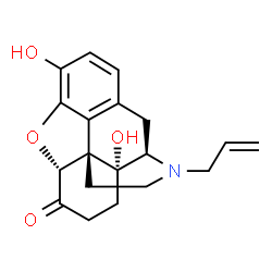 ChemSpider 2D Image | (+)-Naloxone | C19H21NO4
