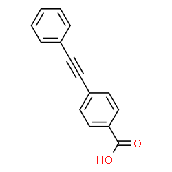 ChemSpider 2D Image | 4-Phenylethynylbenzoic acid | C15H10O2