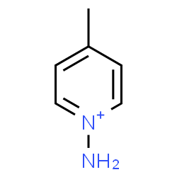 ChemSpider 2D Image | 1-Amino-4-methylpyridinium | C6H9N2