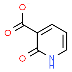 ChemSpider 2D Image | 2-Hydroxynicotinate | C6H4NO3