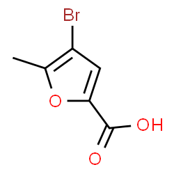 ChemSpider 2D Image | 4-Bromo-5-methyl-2-furoic acid | C6H5BrO3