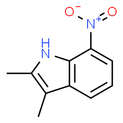 ChemSpider 2D Image | 2,3-Dimethyl-7-nitroindole | C10H10N2O2