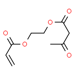 ChemSpider 2D Image | Acetoacetoxyethyl acrylate | C9H12O5