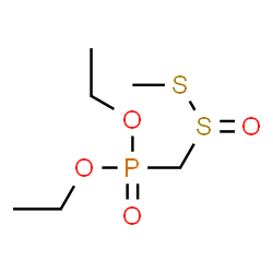 ChemSpider 2D Image | S-Methyl (diethoxyphosphoryl)methanesulfinothioate | C6H15O4PS2