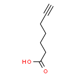 ChemSpider 2D Image | 6-Heptynoic acid | C7H10O2