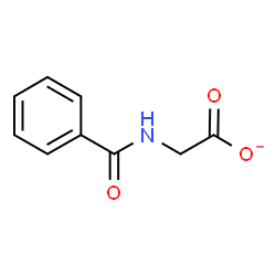 ChemSpider 2D Image | hippurate | C9H8NO3