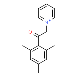 ChemSpider 2D Image | 1-(2-Mesityl-2-oxoethyl)pyridinium | C16H18NO