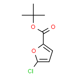 ChemSpider 2D Image | 2-Methyl-2-propanyl 5-chloro-2-furoate | C9H11ClO3