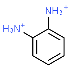 ChemSpider 2D Image | 1,2-Benzenediaminium | C6H10N2