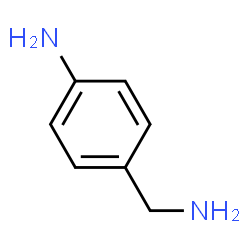 ChemSpider 2D Image | 4-Aminobenzylamine | C7H10N2