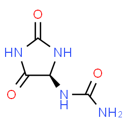 ChemSpider 2D Image | (R)-(-)-allantoin | C4H6N4O3