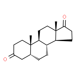 ChemSpider 2D Image | Etiocholanedione | C19H28O2