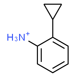 ChemSpider 2D Image | 2-Cyclopropylanilinium | C9H12N