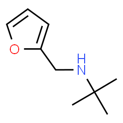 ChemSpider 2D Image | N-(2-Furylmethyl)-2-methyl-2-propanamine | C9H15NO