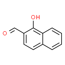 ChemSpider 2D Image | 1-Hydroxy-2-naphthaldehyde | C11H8O2