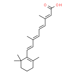 ChemSpider 2D Image | Tretinoin | C20H28O2