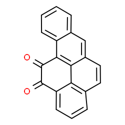 ChemSpider 2D Image | Benzo[pqr]tetraphene-11,12-dione | C20H10O2