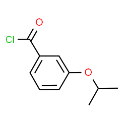ChemSpider 2D Image | 3-Isopropoxybenzoyl chloride | C10H11ClO2