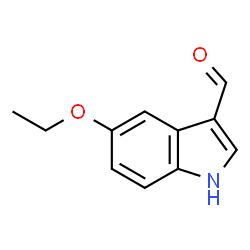 ChemSpider 2D Image | 5-Ethoxy-1H-indole-3-carbaldehyde | C11H11NO2