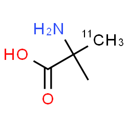 ChemSpider 2D Image | 2-Methyl(3-~11~C)alanine | C311CH9NO2