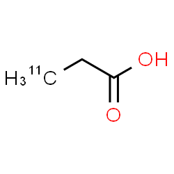 ChemSpider 2D Image | (3-~11~C)Propanoic acid | C211CH6O2