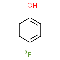 ChemSpider 2D Image | 4-(~18~F)Fluorophenol | C6H518FO