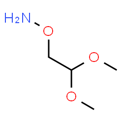 ChemSpider 2D Image | 2-(Aminooxy)-1,1-dimethoxyethane | C4H11NO3