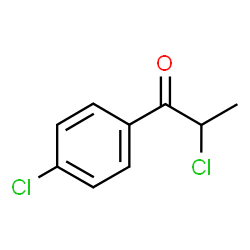 ChemSpider 2D Image | 2,4'-Dichloropropiophenone | C9H8Cl2O