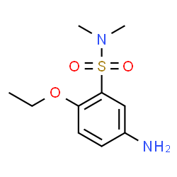 ChemSpider 2D Image | 5-Amino-2-ethoxy-N,N-dimethylbenzenesulfonamide | C10H16N2O3S