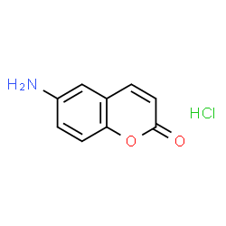 ChemSpider 2D Image | 6-AMINOCOUMARIN HYDROCHLORIDE | C9H8ClNO2